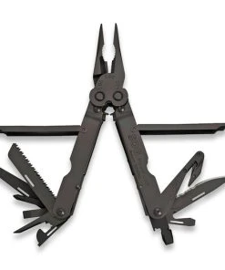 SOG PowerLock EOD V-Cut Multitool, Nylon Sheath, Black B63NCP