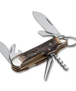 Böker Camp Knife Stag Multitool 110182HH