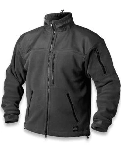 Helikon-Tex Classic Army Fleece Jacket, Black BL-CAF-FL-01