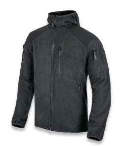 Helikon-Tex Alpha Hoodie Jacket, Black BL-ALH-FG-01