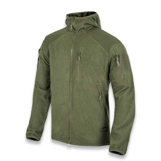 Helikon-Tex Alpha Hoodie Jacket, Olive Drab BL-ALH-FG-02