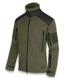 Helikon-Tex Liberty Double Fleece Jacket, Olive/black BL-LIB-HF-16