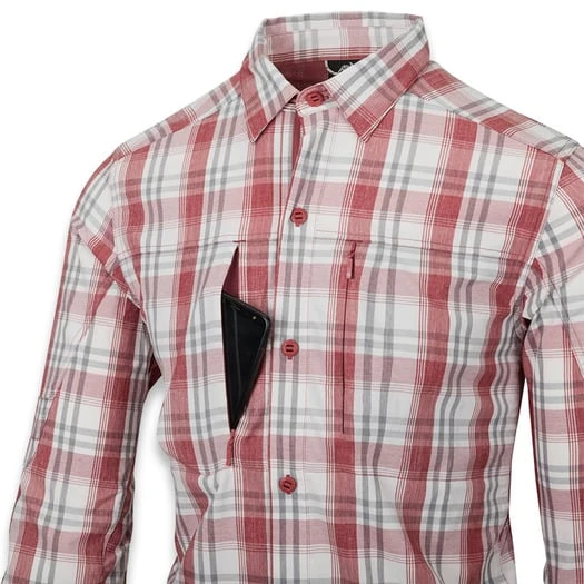 Helikon-Tex Trip Shirt, Red Plaid I-NB-P7 - Image 3