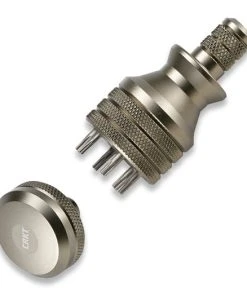 CRKT 6 Bit Driver Tool Silver