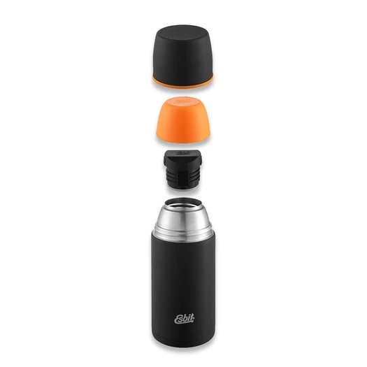 Esbit Stainless Steel Vacuum Flask 0,75L, Black - Image 4