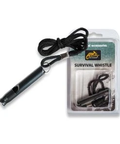 Helikon-Tex Survival Whistle, Black GW-SUR-AL-01