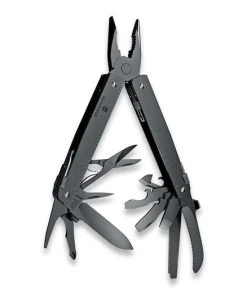 Victorinox SwissTool MXBS One-Hand Multitool, Black
