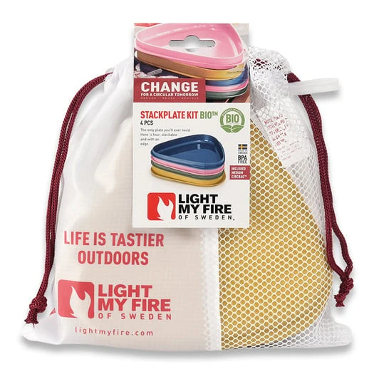 Light My Fire StackPlate BIO 4-pack Nature - Image 2