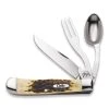 Case Cutlery Hobo Amber Bone Multitool 052